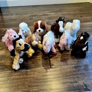Webkinz World 10 Plush Pets